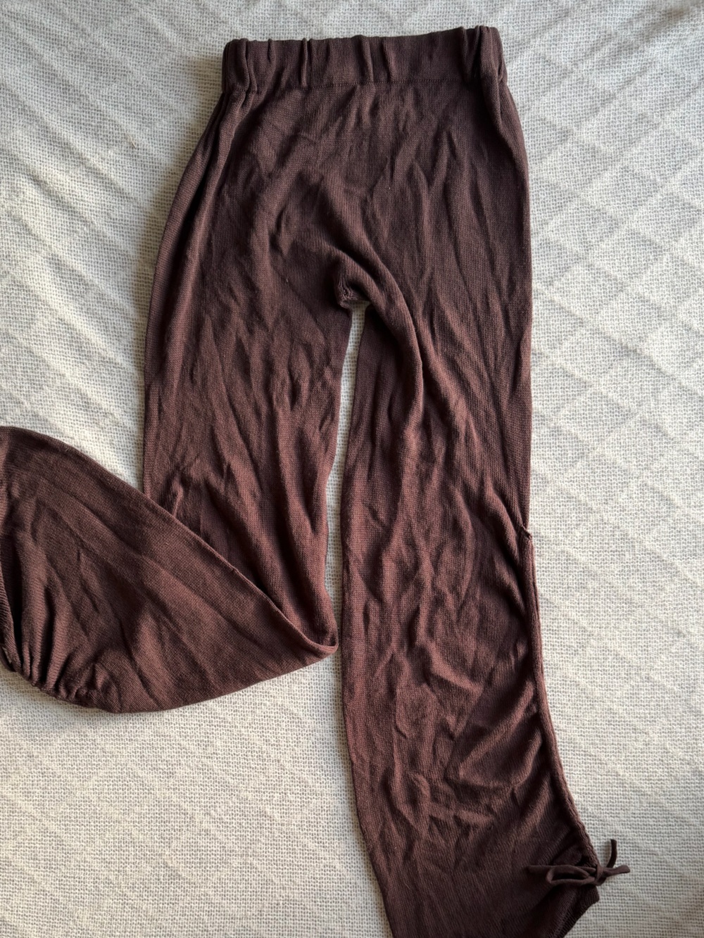Ximena Kavalekas Knit bottoms in Brown